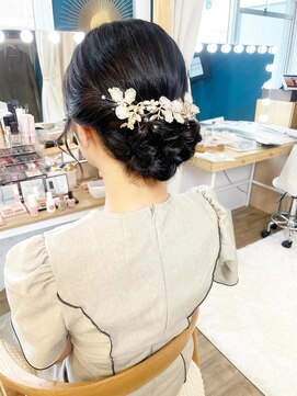 美容堂 結婚式参列ヘア