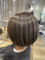 パプスドコワフュール 甲子園口店(Pap's de coiffeur)&nbsp;西宮美容室/甲子園口美容室/パプス甲子園口/ハイライトボブ