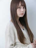 リソラ 池袋(LiSora)&nbsp;ミルクティーブロンド/デジタルパーマ/ダークブルー[池袋]