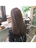 【 全員 】カット+全体カラー+ハリツヤトリートメント¥16200→