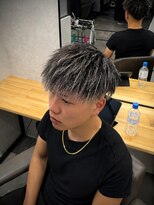心斎橋 カイ(X)&nbsp;パイルツイスト/ホワイトメッシュ