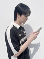 ヘアークリエイ トポライトウィロー 烏丸(Hair Create Polite willow) 韓国風シースルーミニウルフ