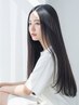 【髪質改善】つるりんちょ酸性ストレート+カット+トリートメント