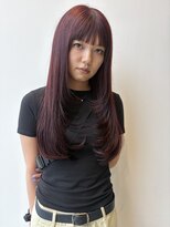 ロックス バイ マグ 松本(rocks BY MAG)&nbsp;ピンクグレープフルーツ透明感抜群こなれ大人可愛いピンクへア