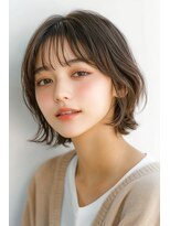 クシュ 所沢西口エミテラス前店(kusyu...)&nbsp;レイヤーウルフカットショートウルフカットヨシンモリヘア