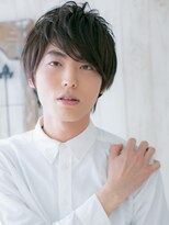 モッズヘアー メン 戸田公園店(mod's hair men)&nbsp;暗髪ニュアンスデザイン刈り上げない清潔感ショートi戸田公園