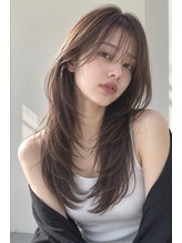 シティー(CITY.)&nbsp;韓国風顔まわりレイヤー×透明感ブラウン