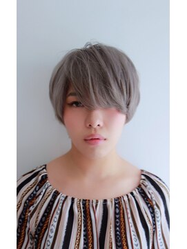 クリーン ヘアデザイン(CLLN hair Design) 【CLLN】温感スモーキーカーキアッシュ