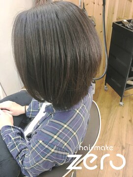 ヘアメイクゼロ 坂戸駅前店(hairmake zero) ゼフィラム　アドミオ　チャコールグレー