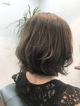 キャンバスヘアープロデュース(canvas hair produce) アッシュカラー×ウルフスタイル