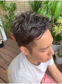 【hair salon W】メンズパーマスタイル
