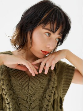 フェリア 池田(FERIA) 【FERIA 池田】大人かわいいインナーカラー＊ミニウルフ