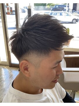 ラズリーヘアー(LAZLY HAIR) ジェットモヒカン×フェード