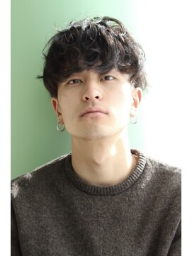 にもう 女将が提案するニュアンスパーマ韓国マッシュウルフ