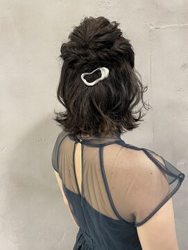 パーク なんば本店(PARK.) ハーフアップ♪