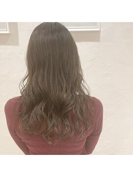 アロマヘアルーム 横浜店(AROMA hair room) 大人可愛いフレンチセピアアッシュゆるふわ巻き/横浜/横浜西口