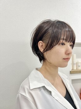 エルエスヘアー(LS HAIR)の写真/クセを見極めたカット技術で乾かしただけでまとまる！自宅での再現性抜群スタイルを実現★