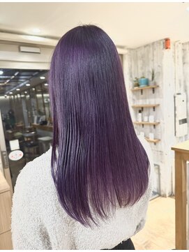 クラップス 京急富岡(CLAPS) ダブルカラーショートボブインナーカラーハイライトケアブリーチ