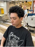 スパイキーショートボックスショートショート短髪