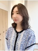顔まわり似合わせカット×透明感カラーL-41