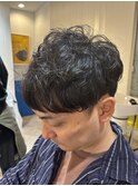 名古屋天白区梅ヶ丘大人メンズボリュームアップパーマ