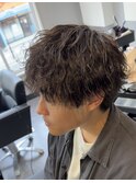 ツイストスパイラル×波巻きパーマ