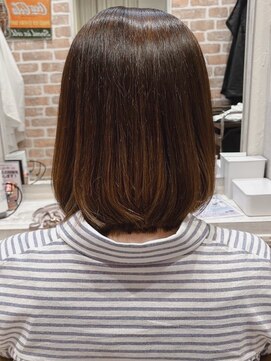コーエン(cowen) 大人かわいい☆王道前下がりボブ♪縮毛矯正/30代40代50代