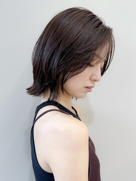 ロンド ロワール 門前仲町(Lond Loire) ボブショートボブ縮毛矯正ベージュグレージュ門前仲町