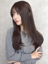 ロイ(Roi)&nbsp;★10代20代30代美髪カームベージュ韓国レイヤースリークカット