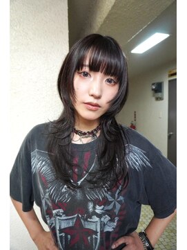 アドネ プライム(adne prime) ロングウルフ/レイヤーカット