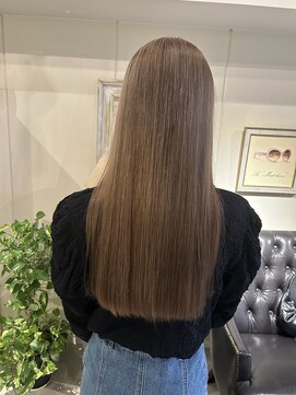 ヘアーデザイン シュシュ(hair design Chou Chou by Yone) ケアブリーチ&ベージュカラー20代/30代/40代白髪/ハイライト