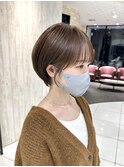 マッシュ風耳かけ丸みショート☆