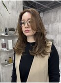 レイヤーカット☆ベージュ