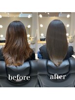 ツヤと髪 クリム(crim)&nbsp;髪質改善エステカラー　ロング　白髪染め　30代、40代、２０代