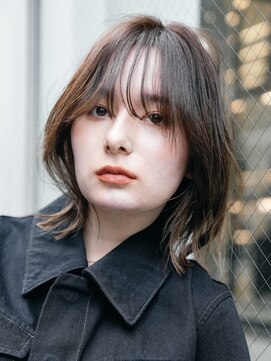 エリマ 横浜西口(elima) 横浜西口コンパクトショートピンクブラウンショートカット30代