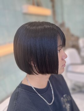 ハーツヘアーズ 五日市店(HEARTS hair's) 切りっぱなしボブ