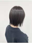 切りっぱなしボブ