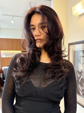 ベンジー オウン 代々木上原店(benji own) 艶カラー ココアブラウン イルミナカラー