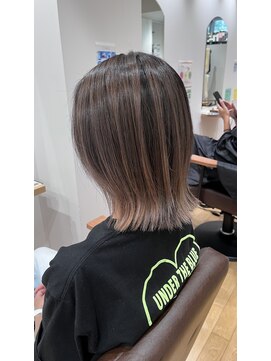 リエート 四条河原町(Lieto) 髪質改善ケアブリーチバレイヤージュダブルカラー20代30代40代