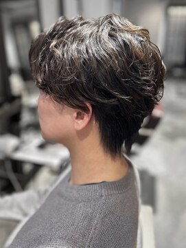 エニー 栄(Any) men's hair   パーマ×ソフトウルフ