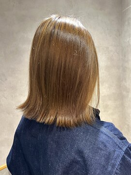 エンクス(enx) クラゲヘアー/小顔に見せるヘア/ココアベージュ/鶴ヶ峰YS1102