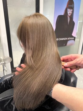 シェノン バイ アランスミシー 表参道(CHAINON by Alan smithee) 表参道/クラゲヘアー/オリーブグレー/小顔/ココアベージュ/渋谷