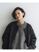 バグズ ヘアデザイン 桔梗が丘店(Baguz HAIR DESIGN)&nbsp;ラフ質感の無造作ショートボブ