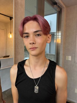 メンズ アールクリップ 表参道(ar clip) メンズカットメンズブリーチスパイラルパーマブリーチ