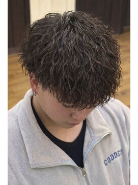 ダスティ穂高店 ツイストスパイラルパーマ＿縦落ちパーマ＿メンズパーマ