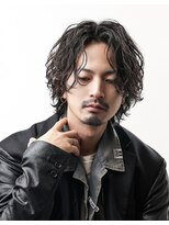 アストラ(ASTRA)&nbsp;MEN’S HAIR/波巻きツイストスパイラル/リバースセンターパート