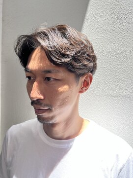 ルチア ヘア ステラ 京都店(Lucia hair stella) 京都河原町/メンズパーマセンターパートニュアンスパーマ学割U24