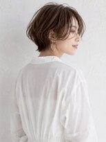 ミロアヴィタ 平尾(miroa vita)&nbsp;ショートボブ ハイライト 透明感カラー 顔周りレイヤー