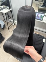 髪質改善/髪質改善縮毛矯正/髪質改善カラー　髪質改善 CYNTHIA DUE 新宿美容室&nbsp;2. 【新宿/moe】ミディアム/グレージュ