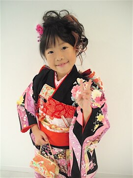 レフア(Lehua) 可愛い七五三アップ(セット)